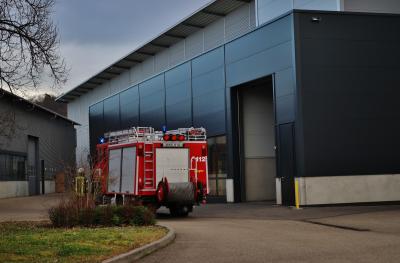 Leutenbach: Brand bei einer Firma